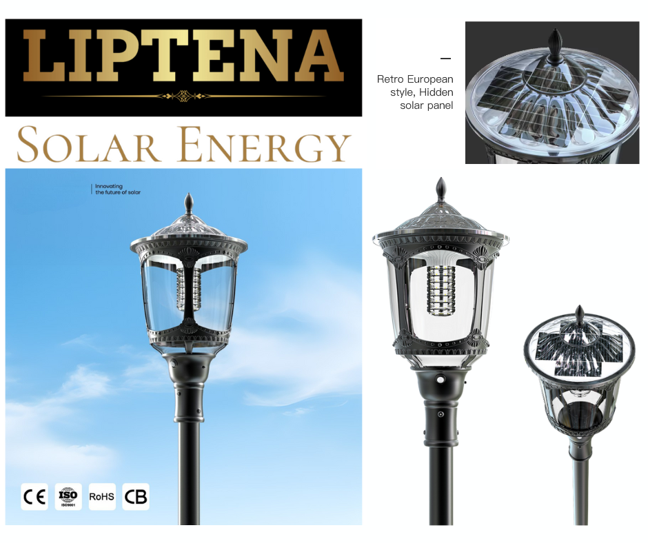 Landscape solar streetlamp – LIPTENA SOLAR ENERGY Landscape solar streetlamp – LIPTENA SOLAR ENERGY