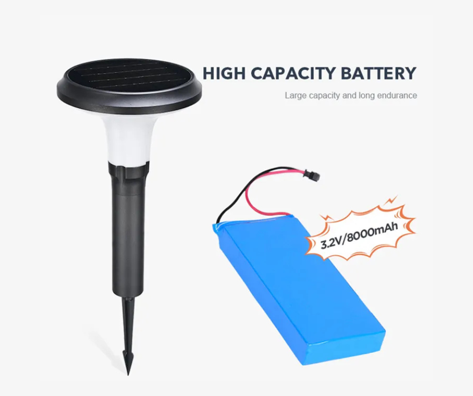 Decorative Solar Garden Lights-HIGH CAPACITY BATTERY-LIPTENA SOLAR ENERGY