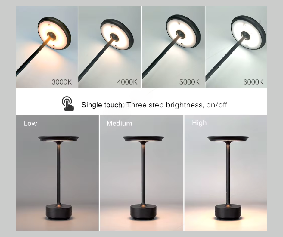 USB Solar Table Lamp