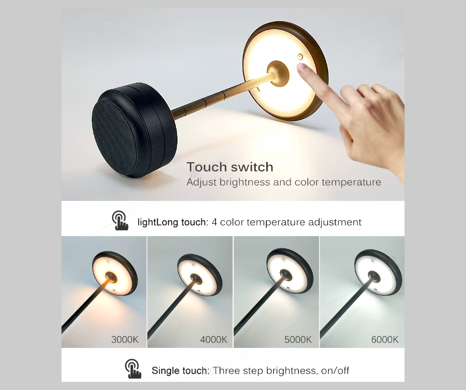 USB Solar Table Lamp