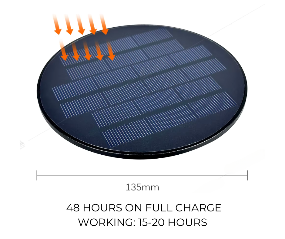 USB Solar Table Lamp