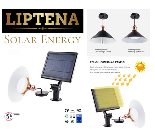 Solar LED Ceiling Light-LIPTENA-SOLAR-ENERGY