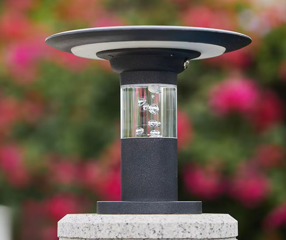 Lampe de Colonne LED Solaire