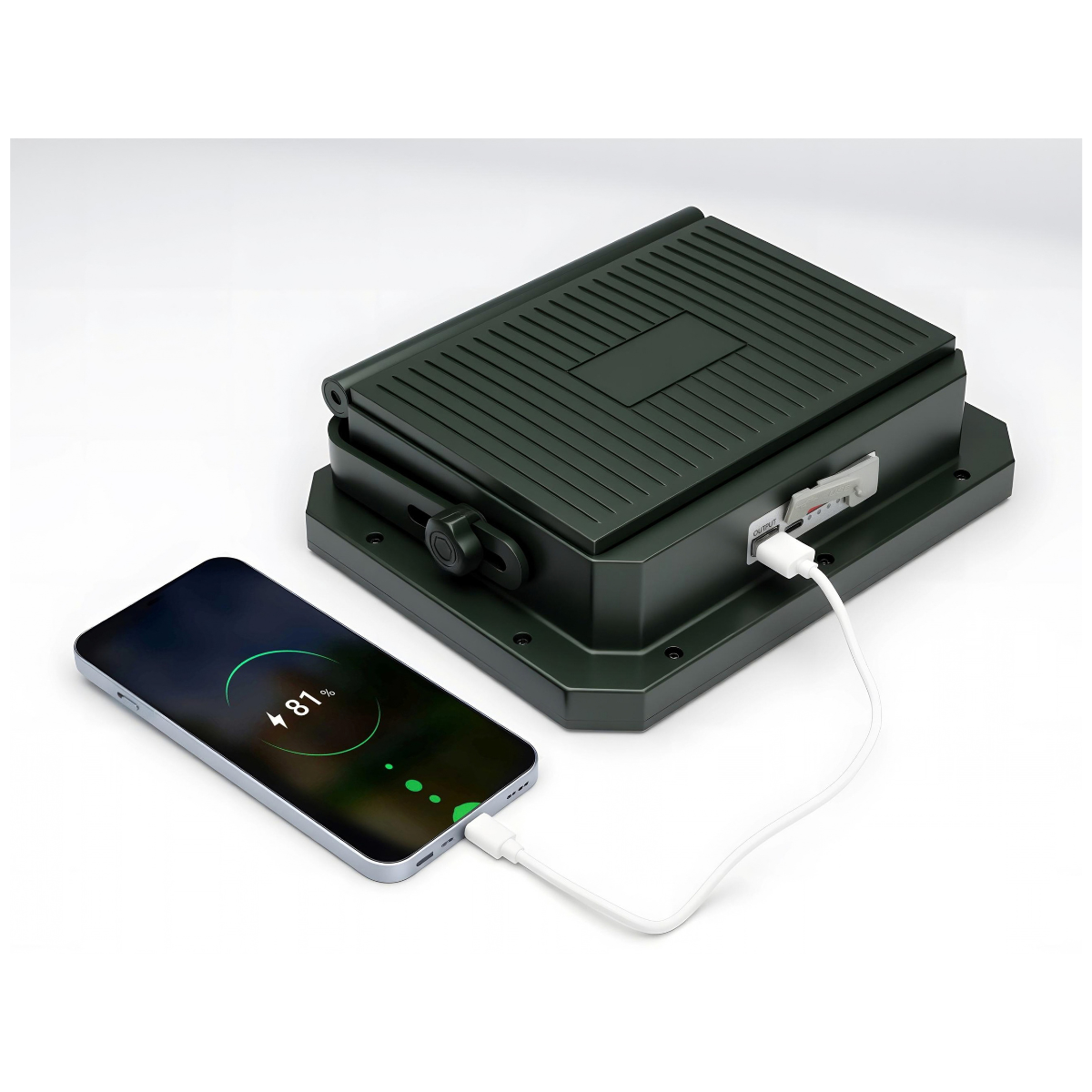 Solar floodlight with  Power Bank Function