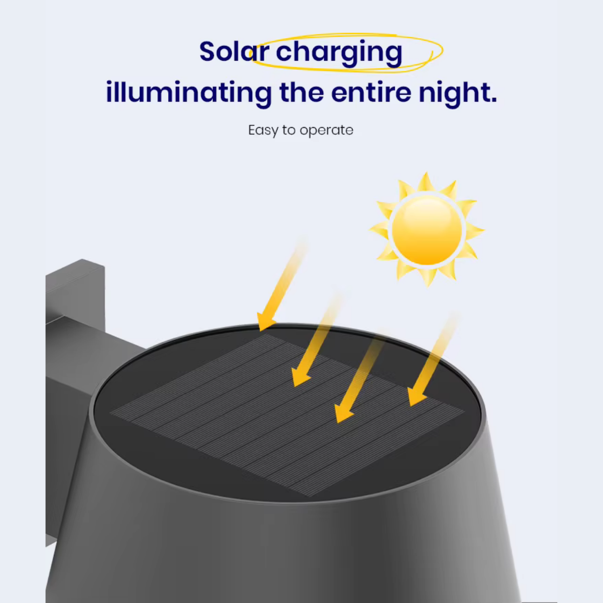 Solar LED Wall Light