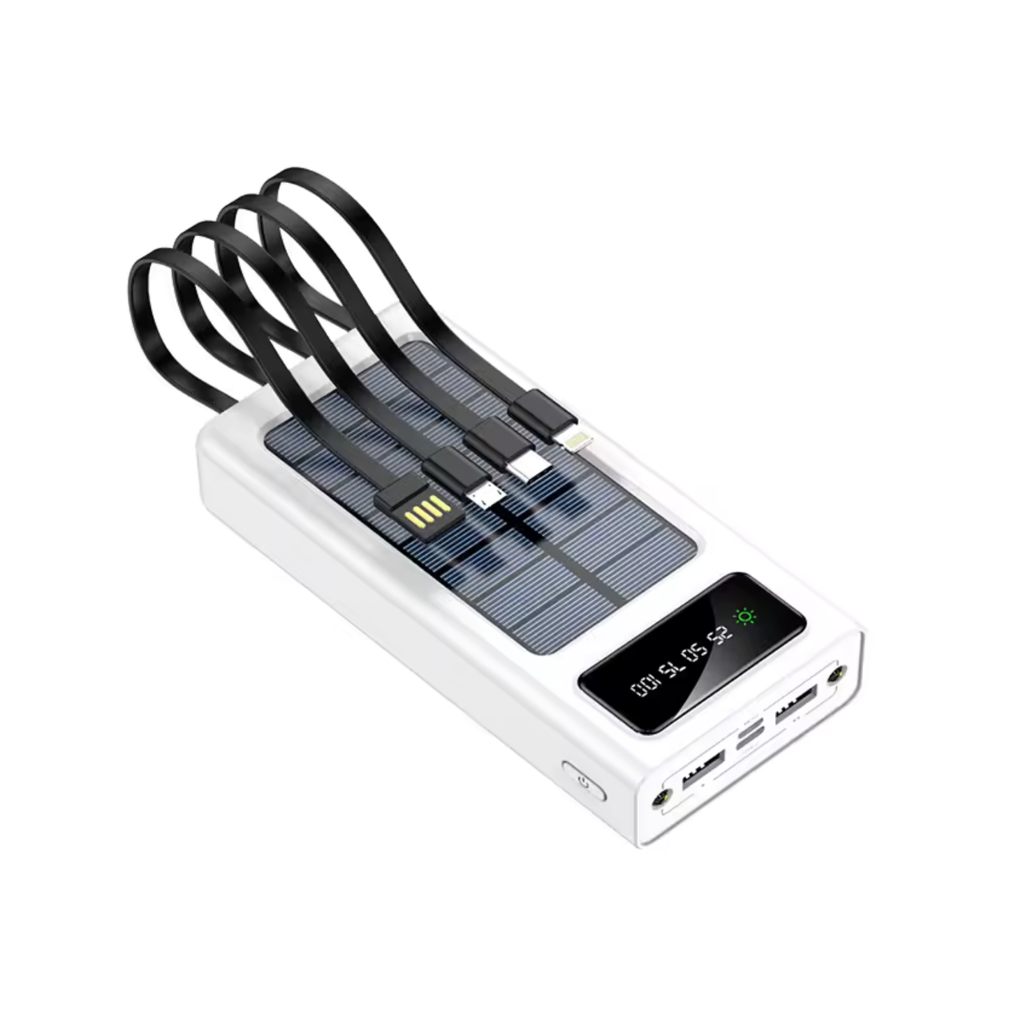 New Solar USB Power Bank 50000mAh