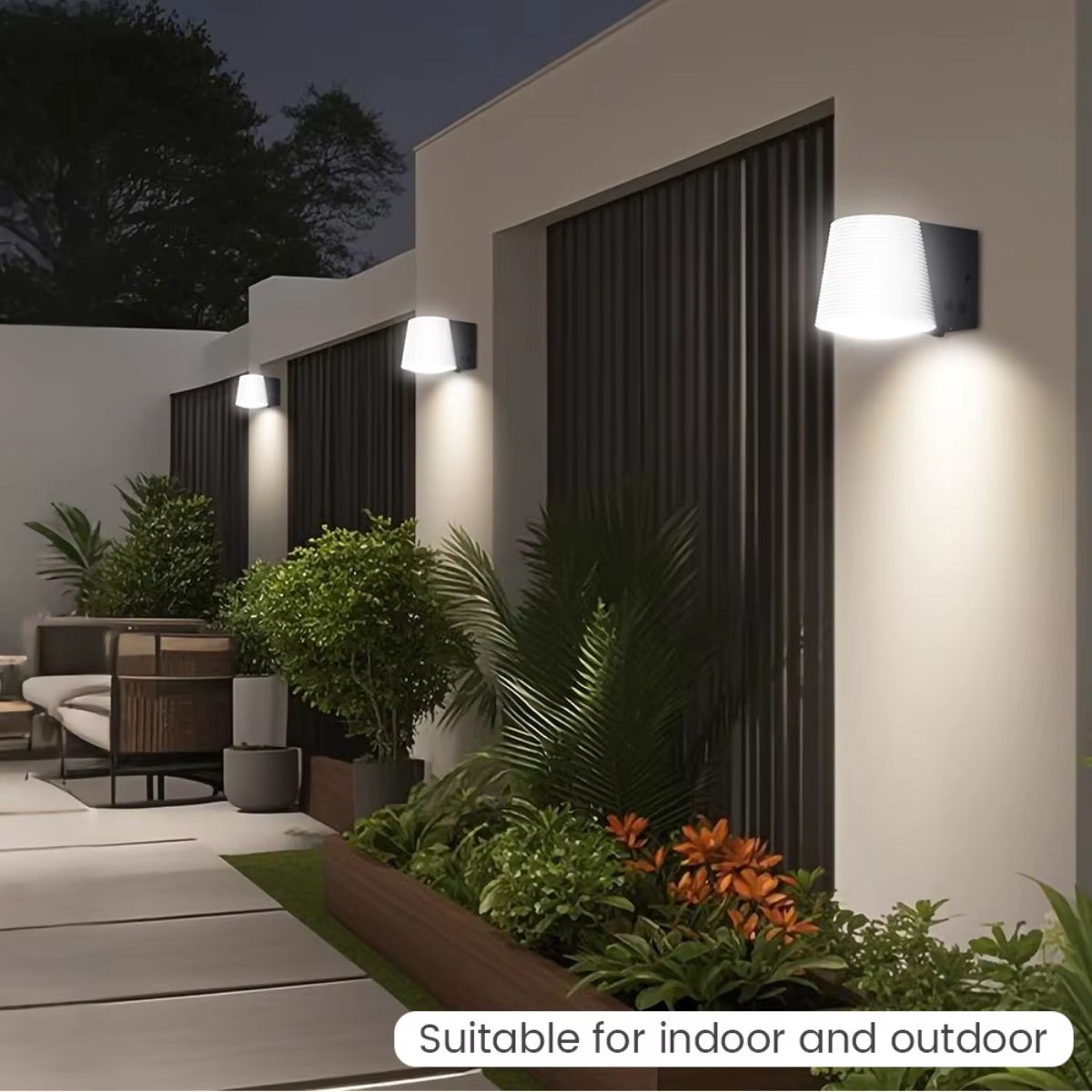 3-IN-1 Garden/Wall Light