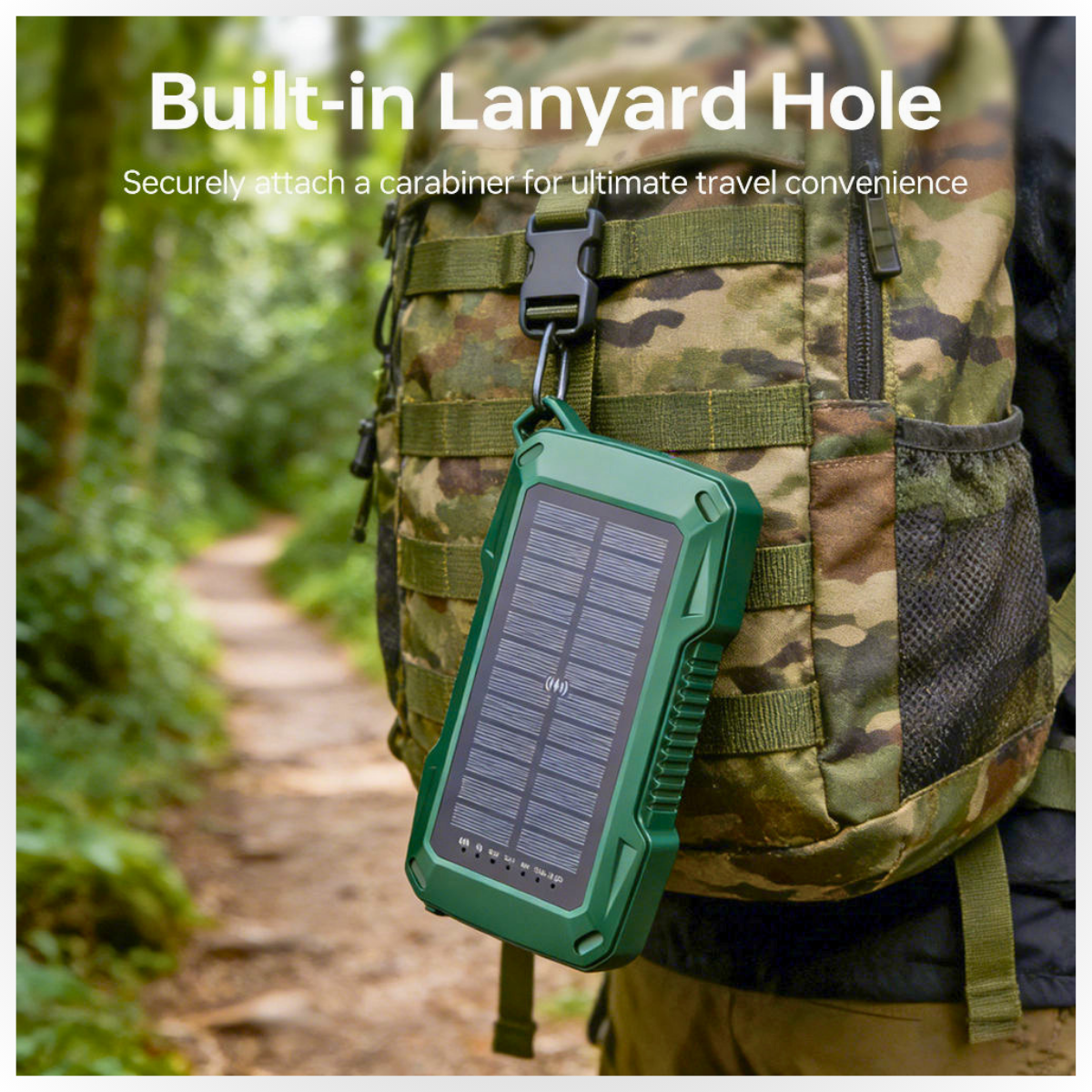 Solar USB Power Bank 50000mAh