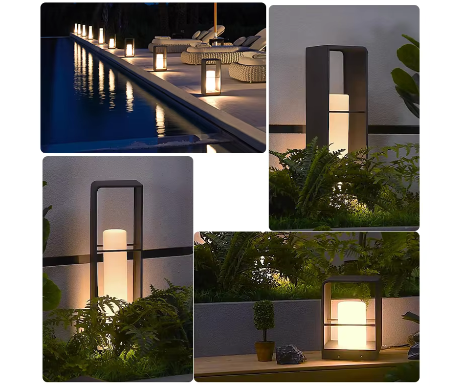 Lampe LED Solaire Moderne