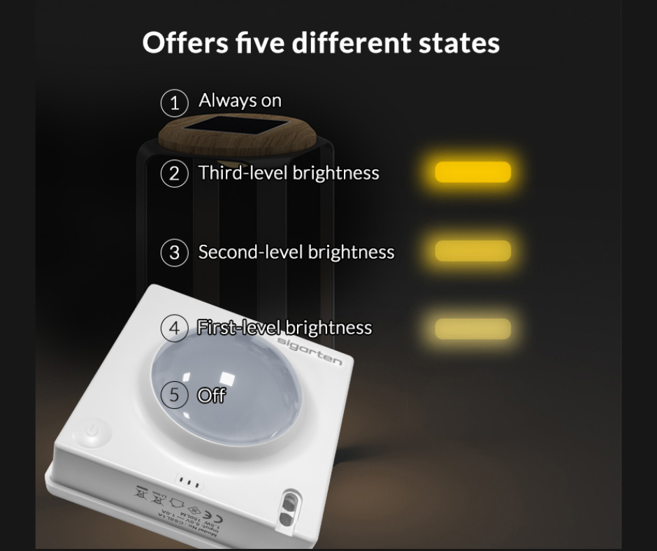 Linterna solar LED Laerdal