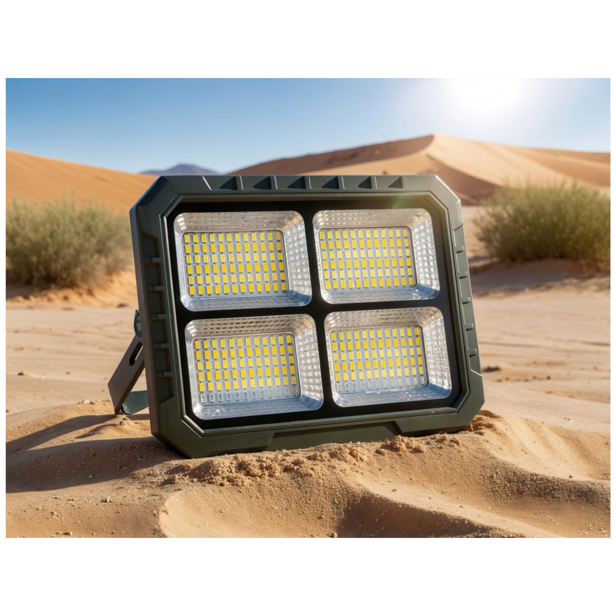 Solar floodlight with  Power Bank Function