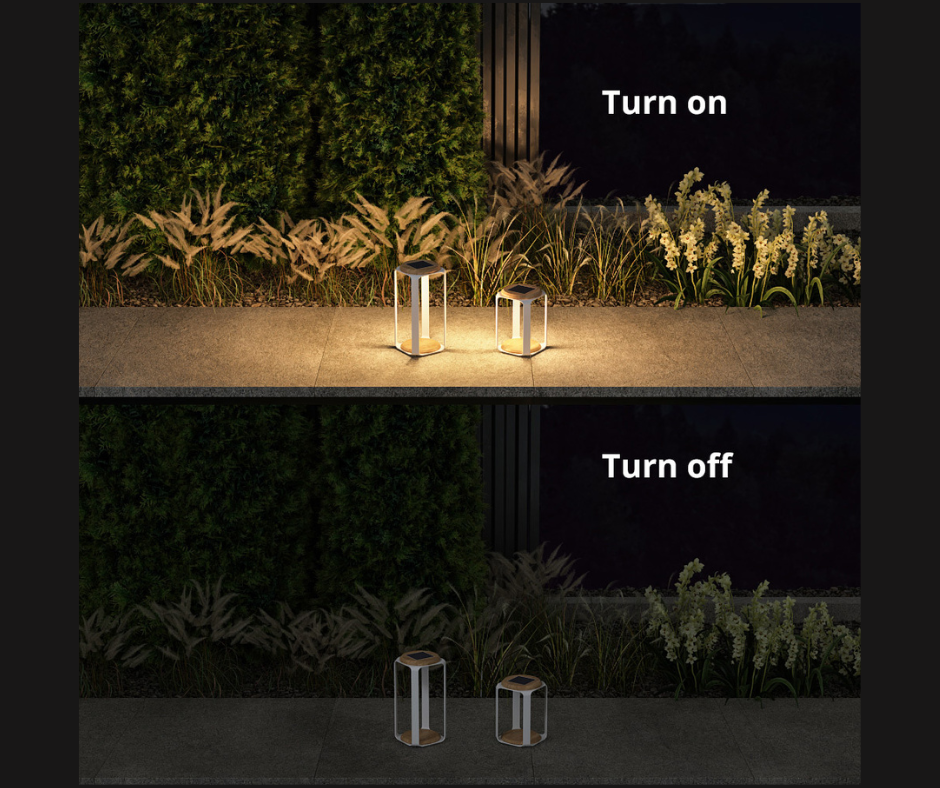 Lampe LED Solaire Jardin