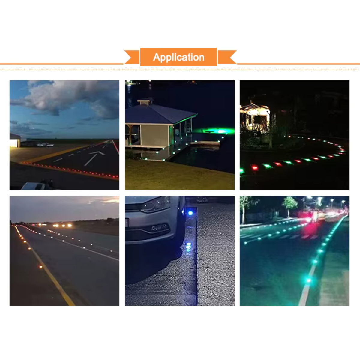 Solar Road Stud Light