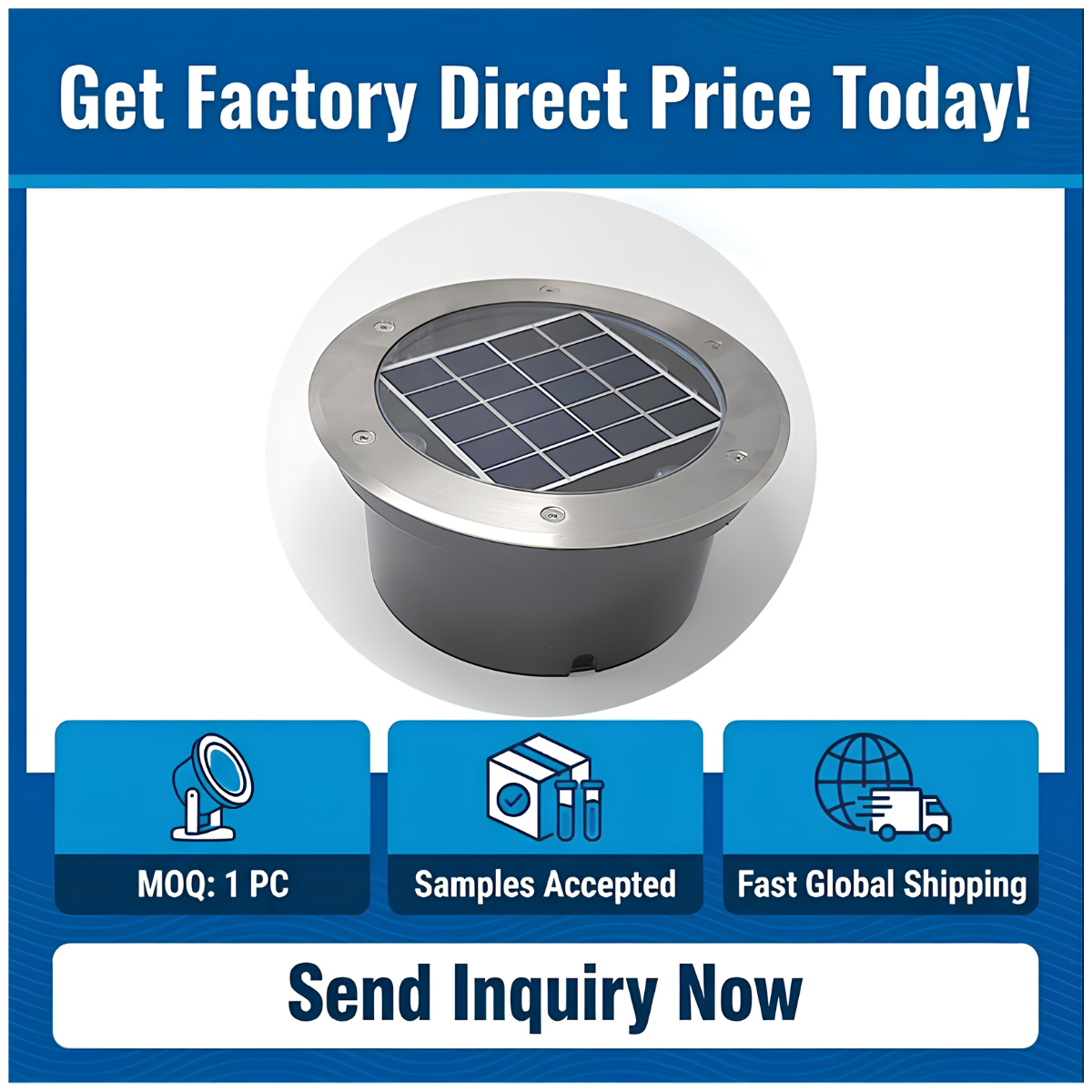Solar LED In-Ground Light