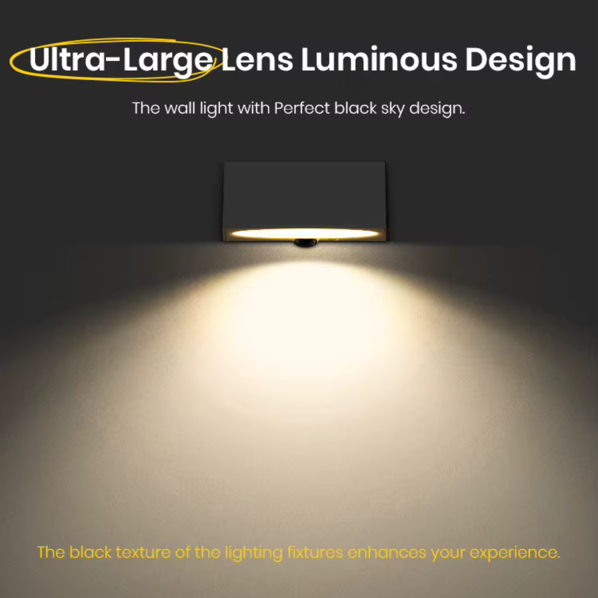 Mini solar wall sconce