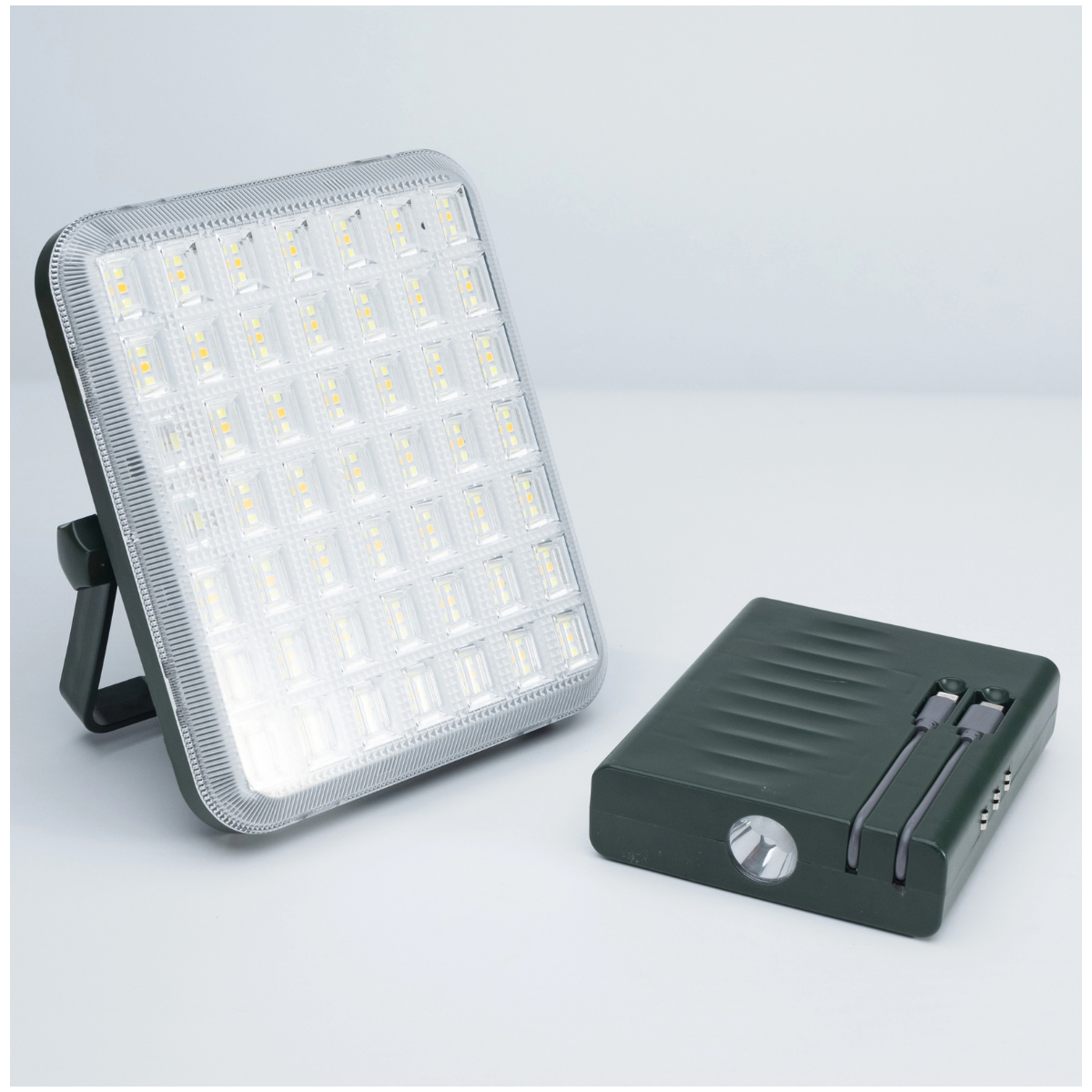 Solar Floodlight With Power Bank