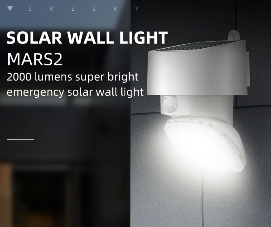 Lampe LED Solaire de Sécurité