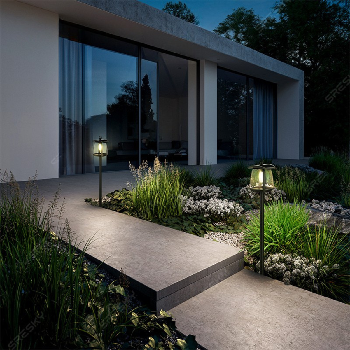 Solar LED Retro Lighting Kit