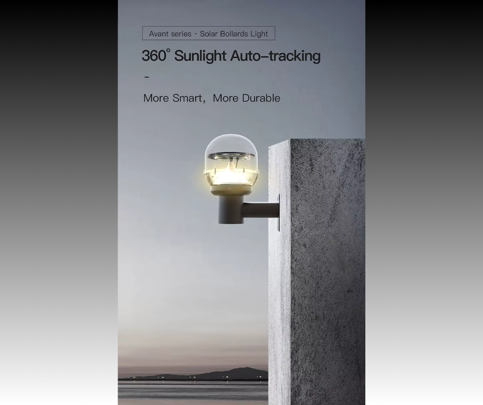 Applique murale solaire réglable