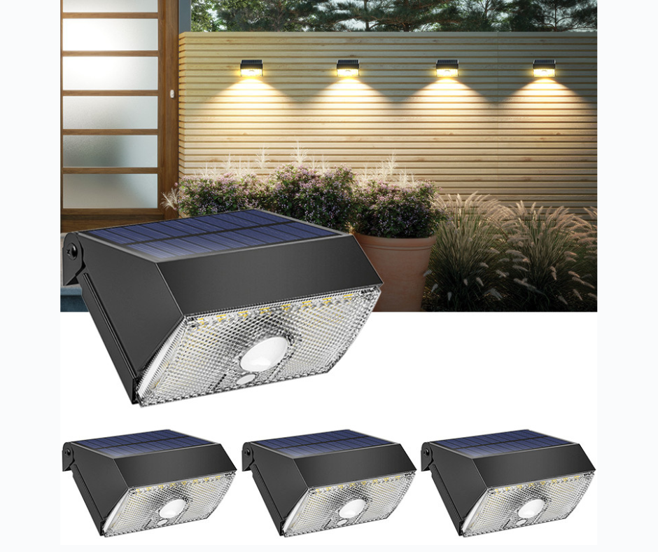 Applique murale de sécurité solaire