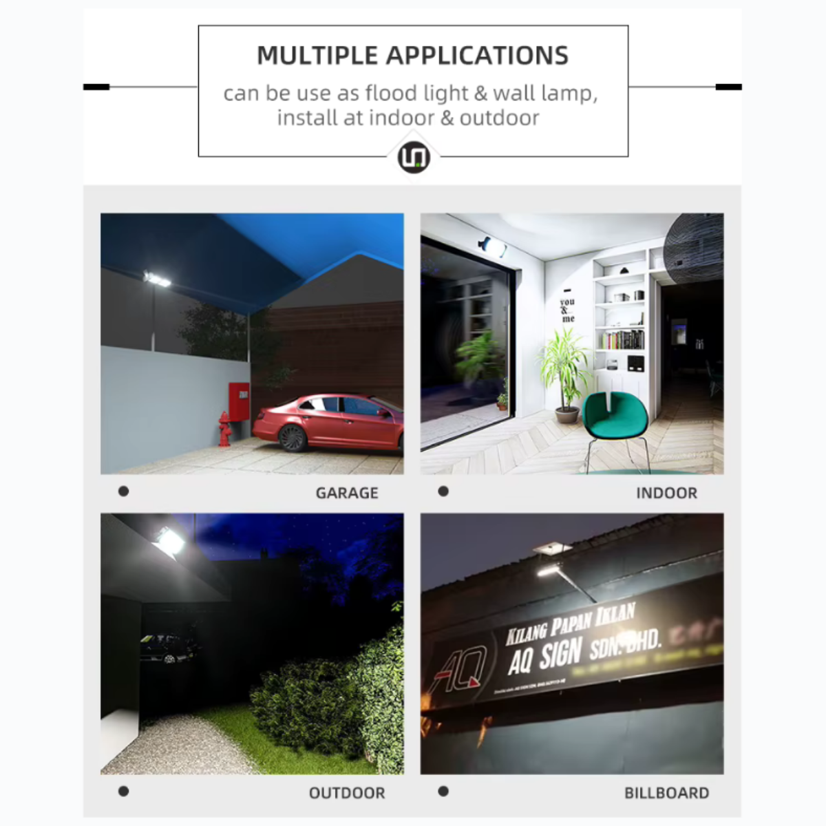 URANUS Series Solar Floodlight