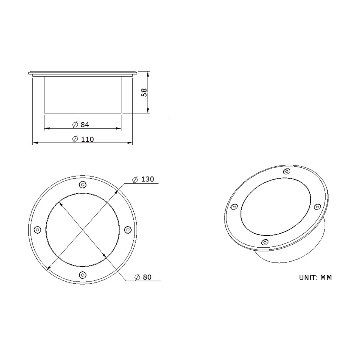 Solar In-Ground Light
