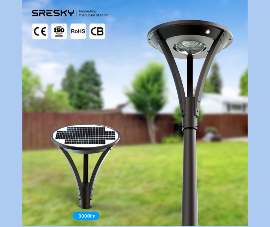 Réverbère LED Solaire Premium