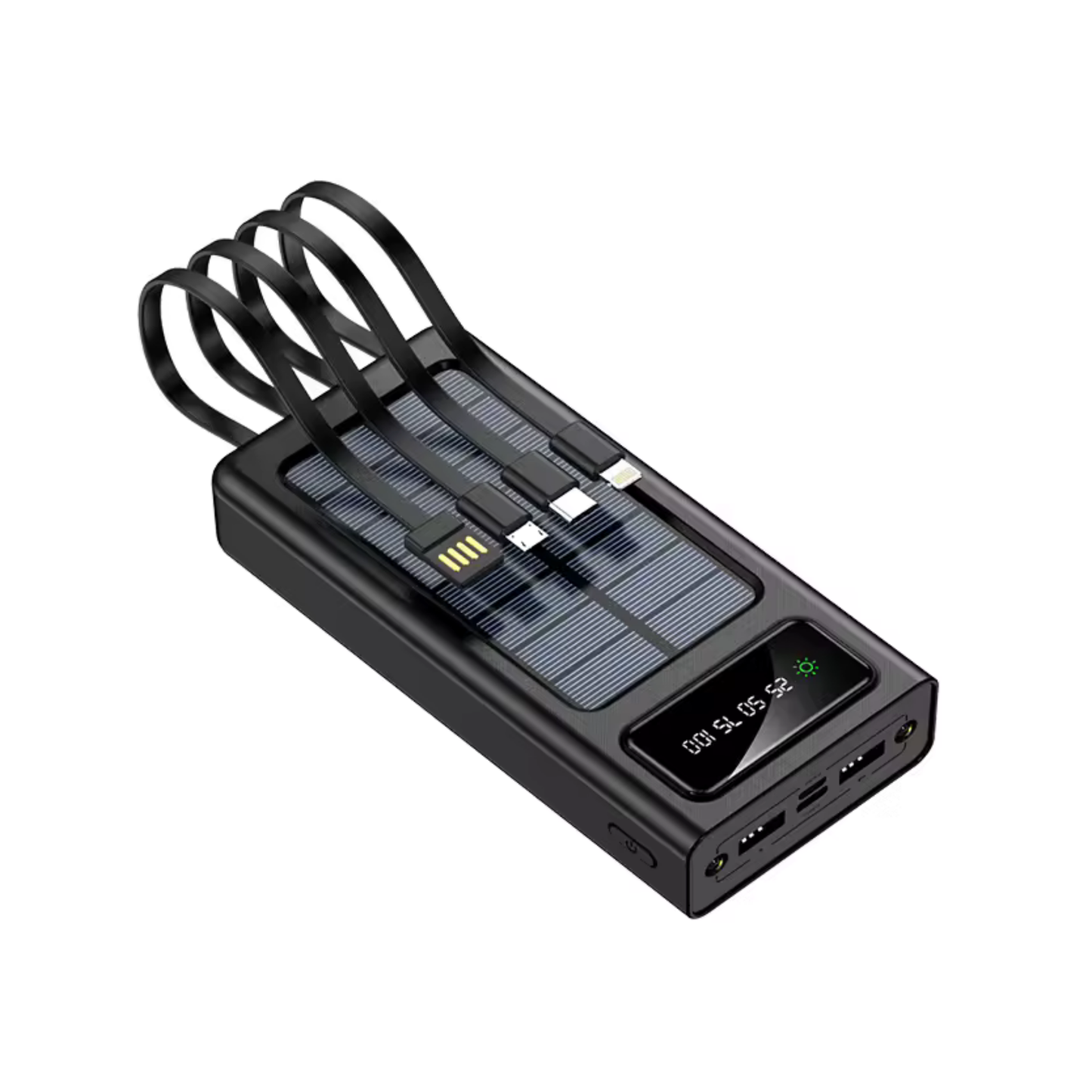 New Solar USB Power Bank 50000mAh