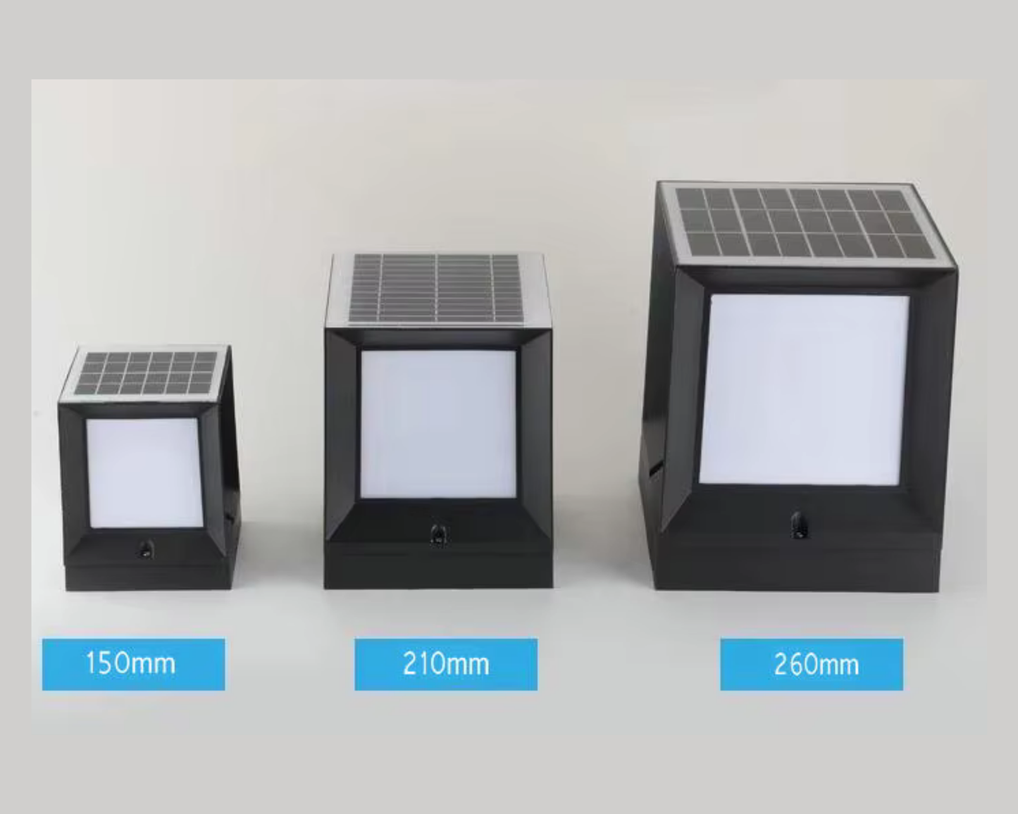 Lampe LED Solaire de Pilier