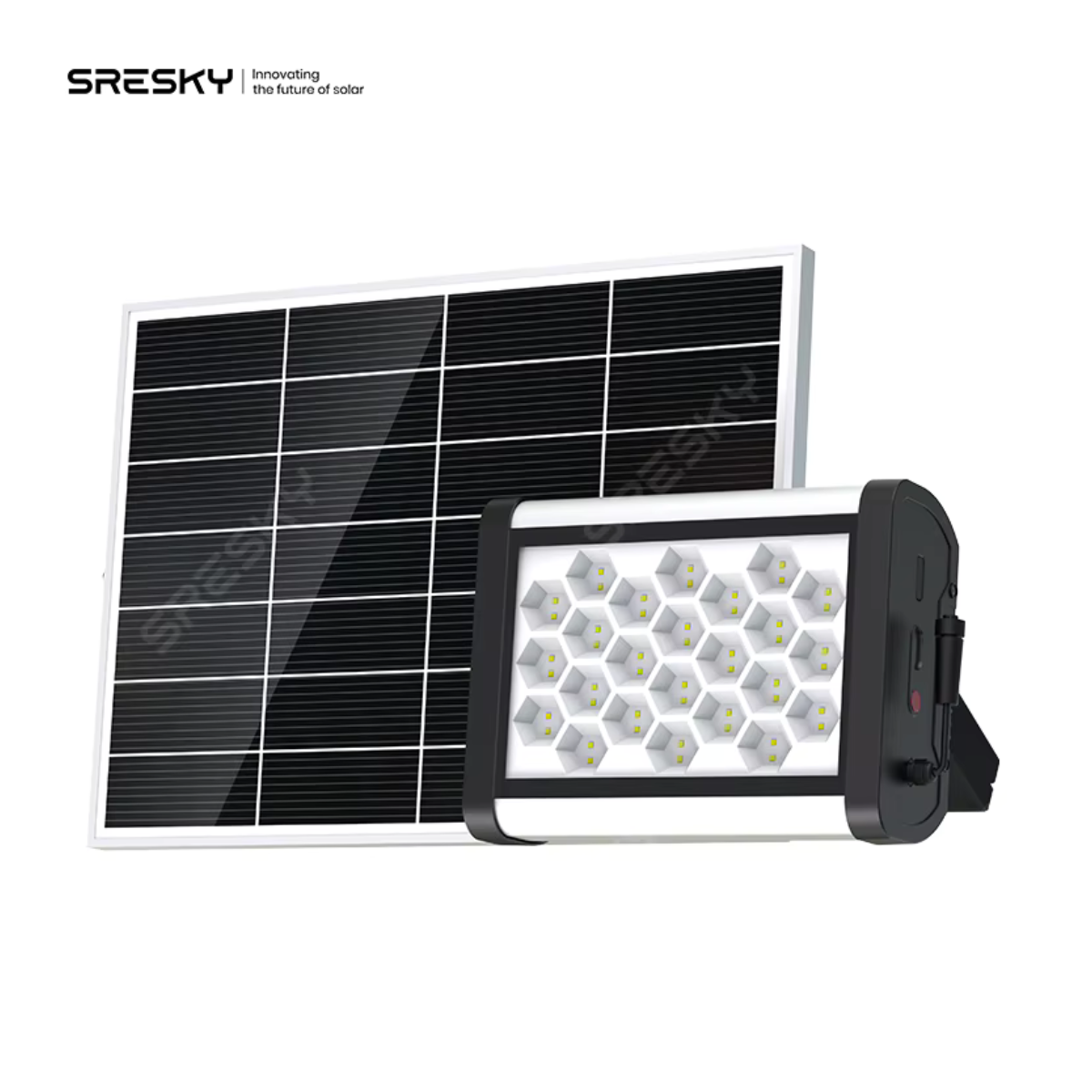 Foco solar de inundación