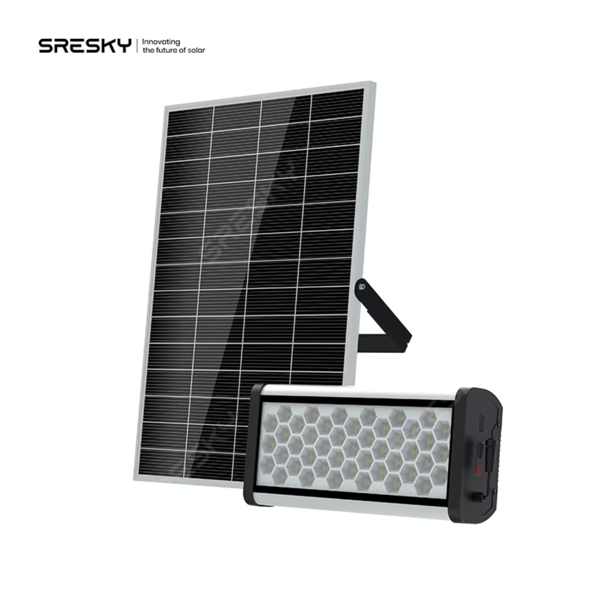 Foco solar de inundación