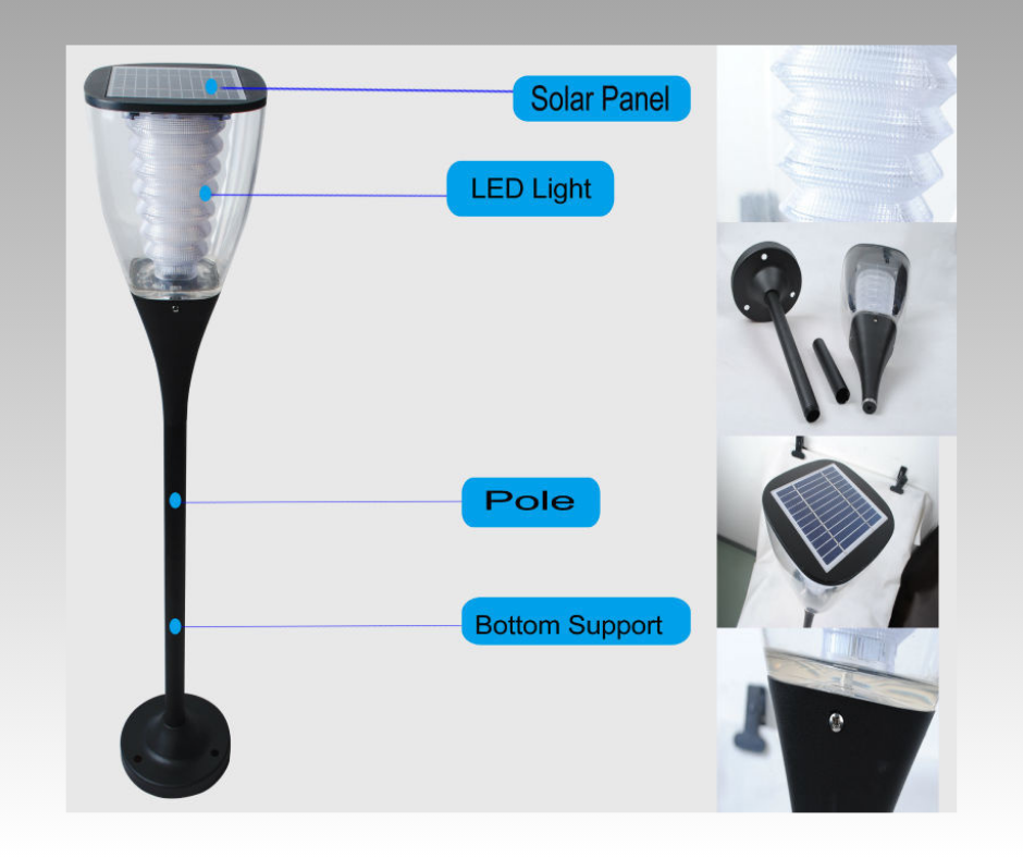 Kit d'éclairage solaire LED