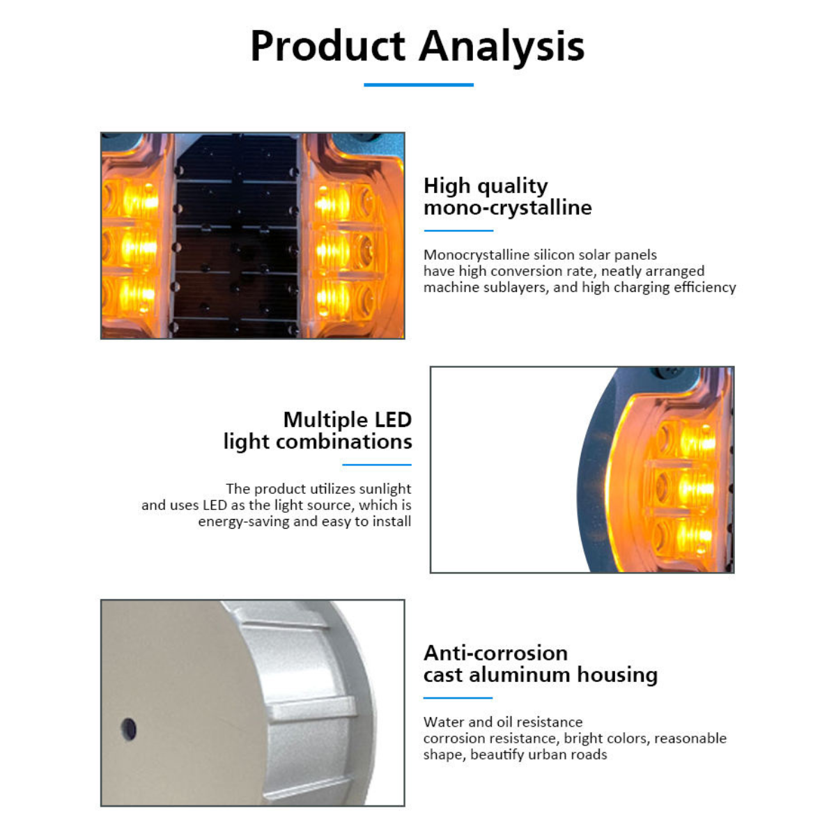 Solar Road Stud Light