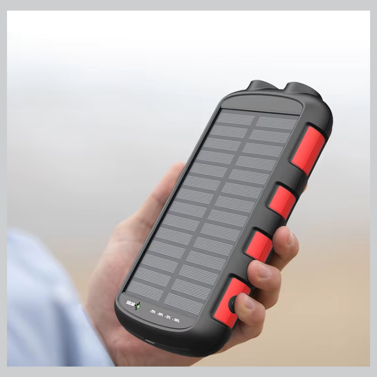 ES965S  Solar USB Power Bank 20000mAh