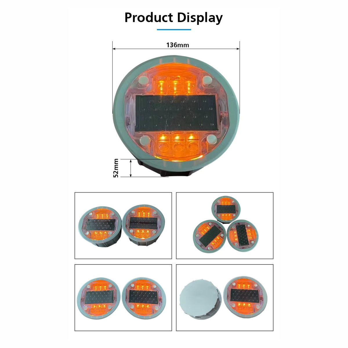 Solar Road Stud Light