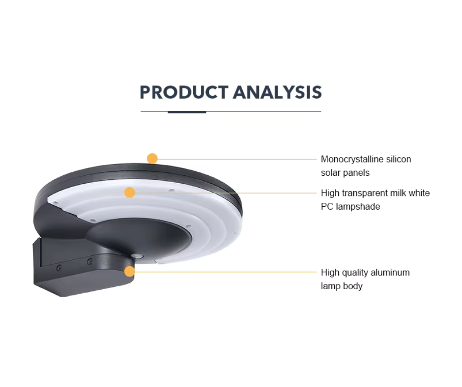 Solar LED Wall Light