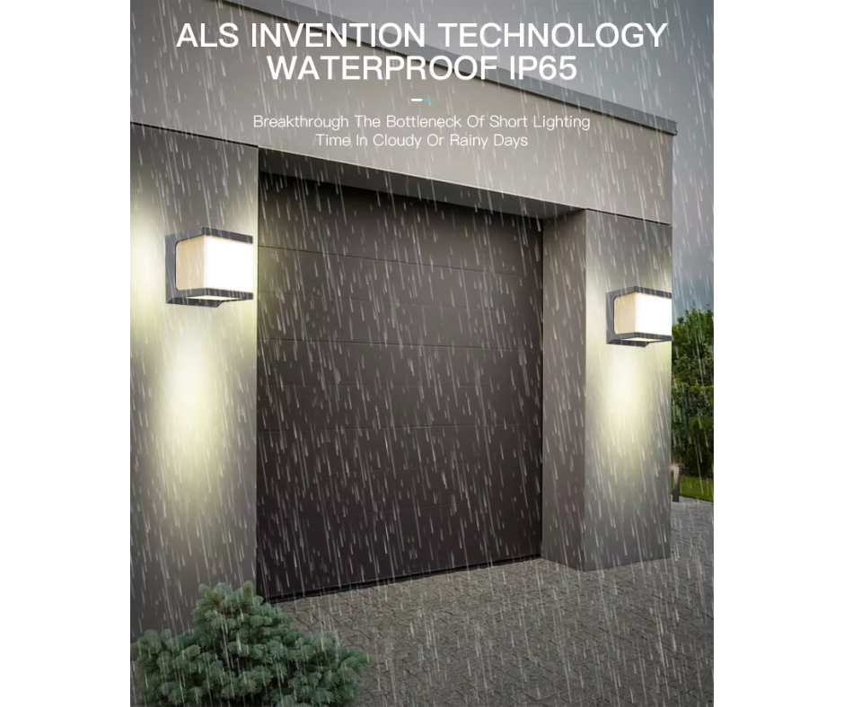 Outdoor Solar Wall Light