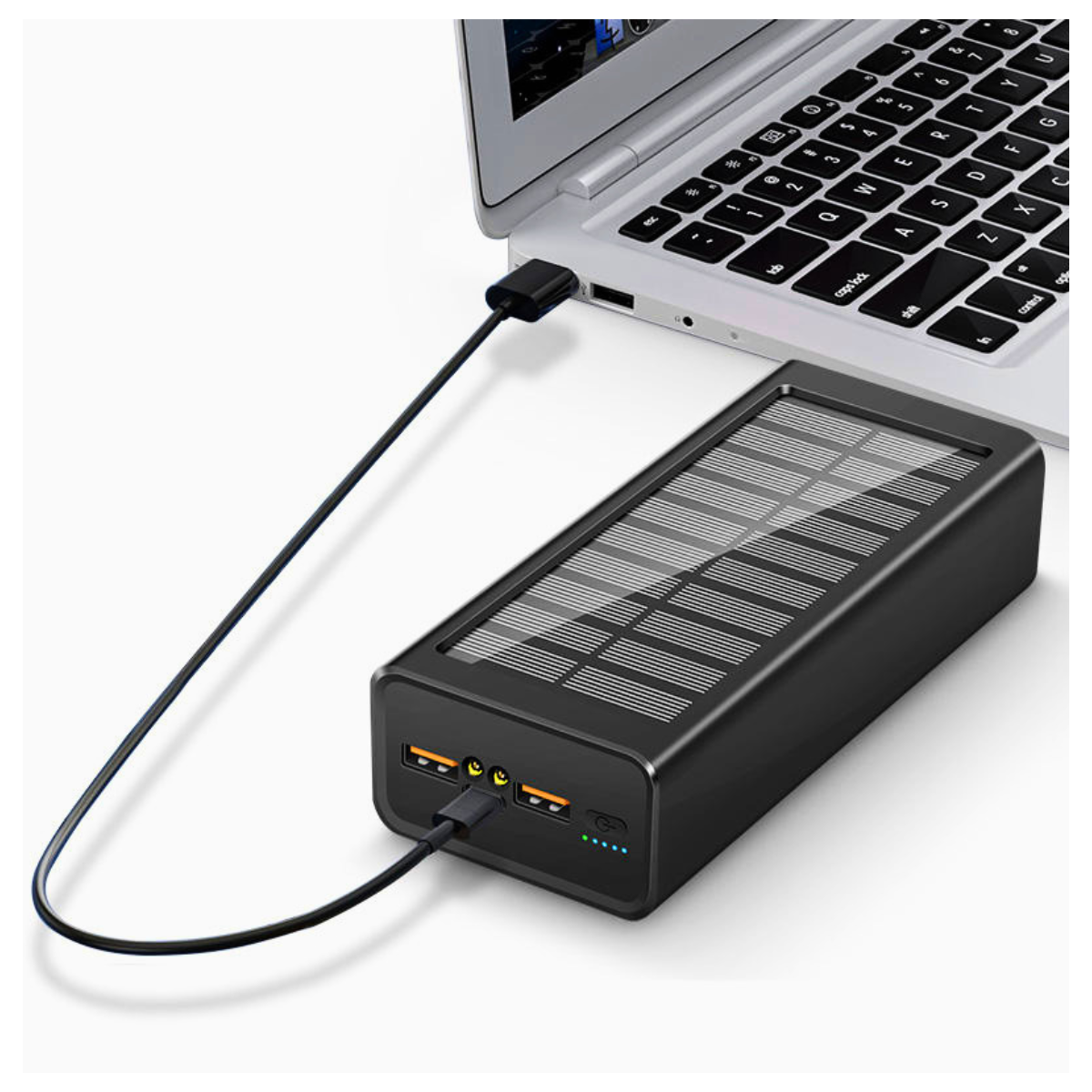 Banco de Energía USB Solar 30000mAh