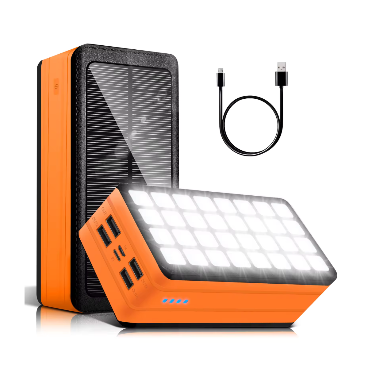 Chargeur solaire portatif 20000–50000mAh IP66