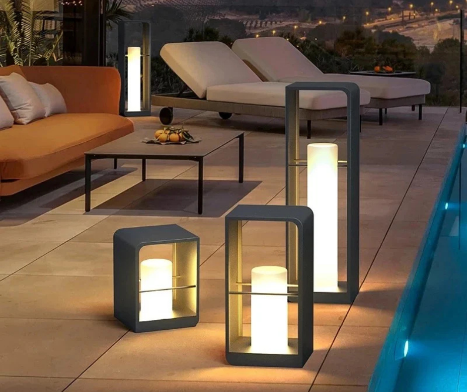 Lampe LED Solaire Moderne
