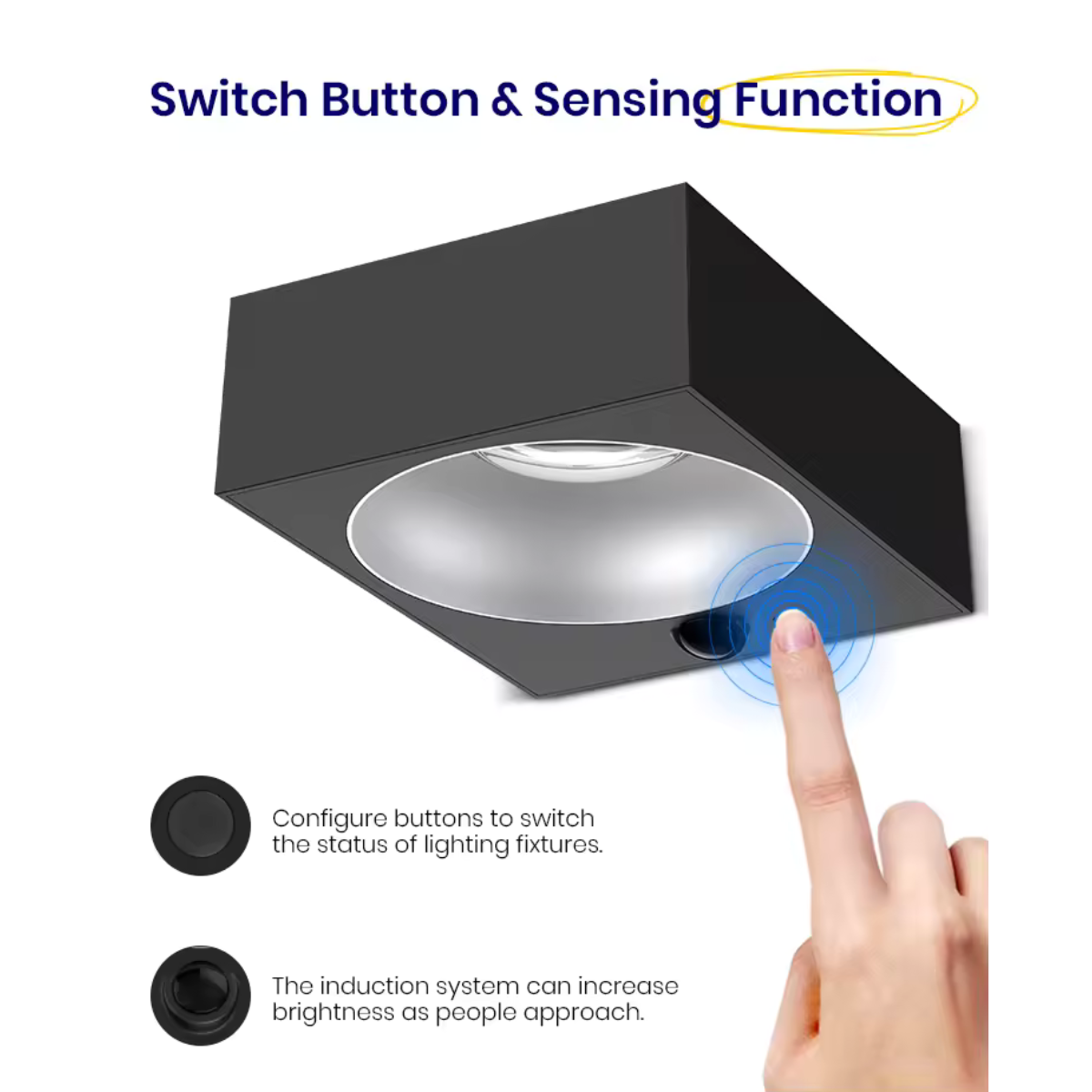 Mini solar wall sconce