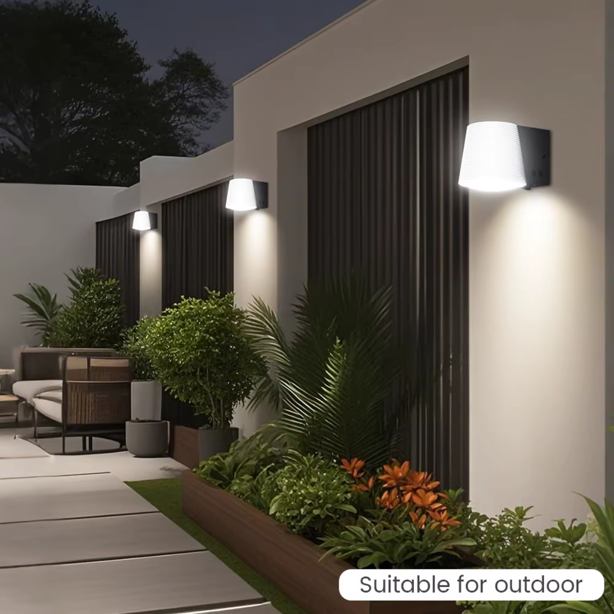 3-IN-1 Garden/Wall Light