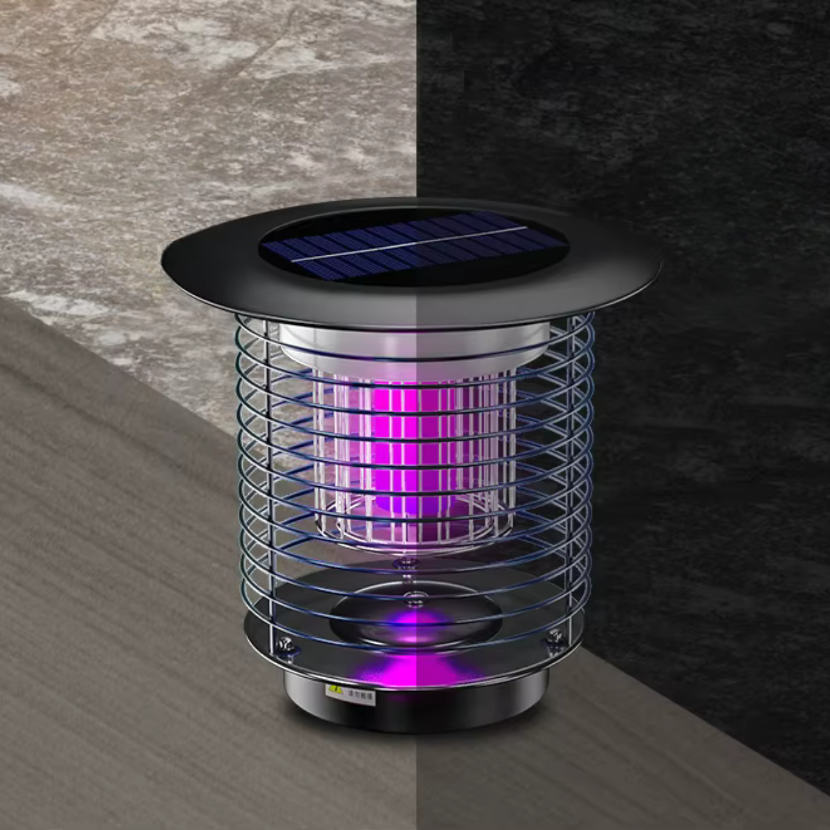 Lámpara solar LED antimosquitos