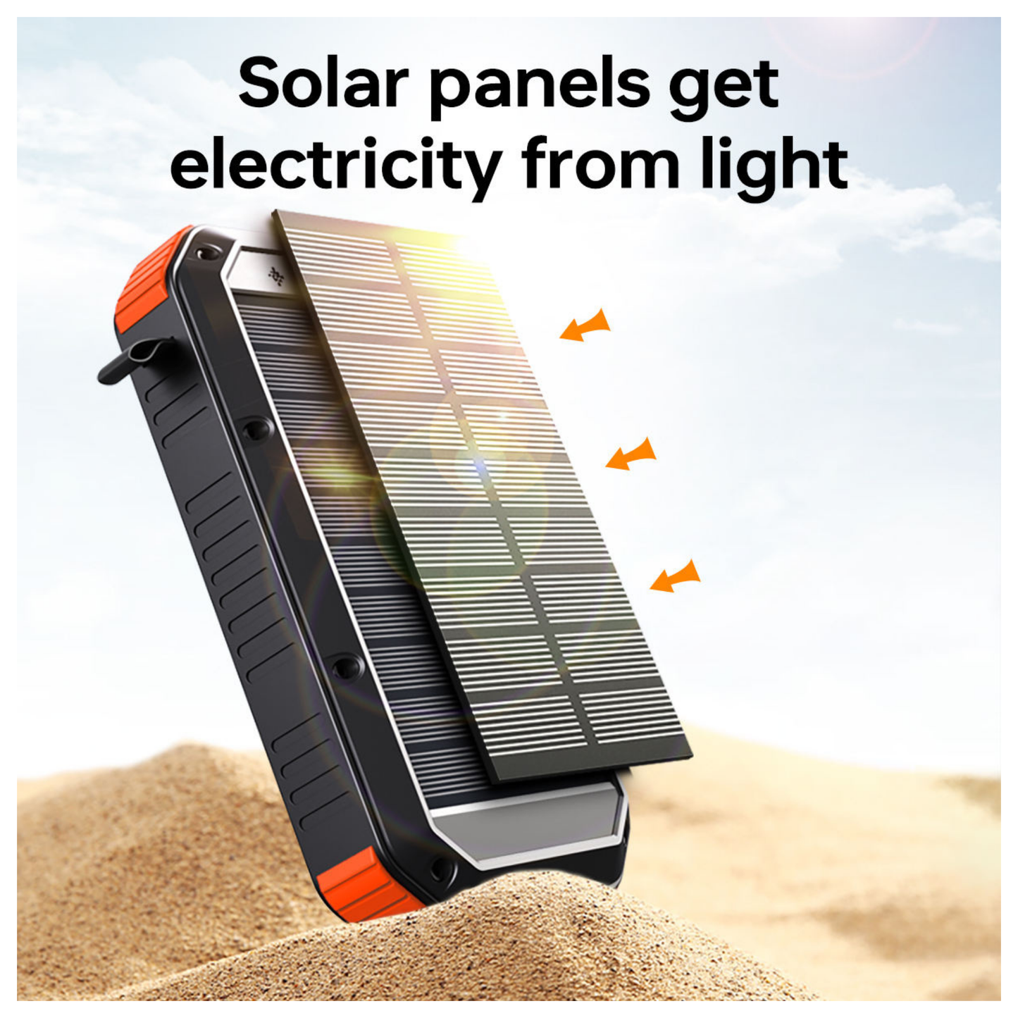 Laptop Solar Power Bank 30000mAh