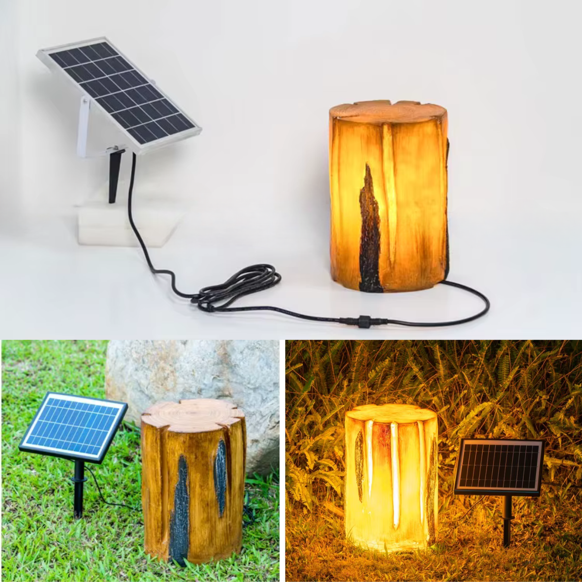 Solar Tree Trunk
