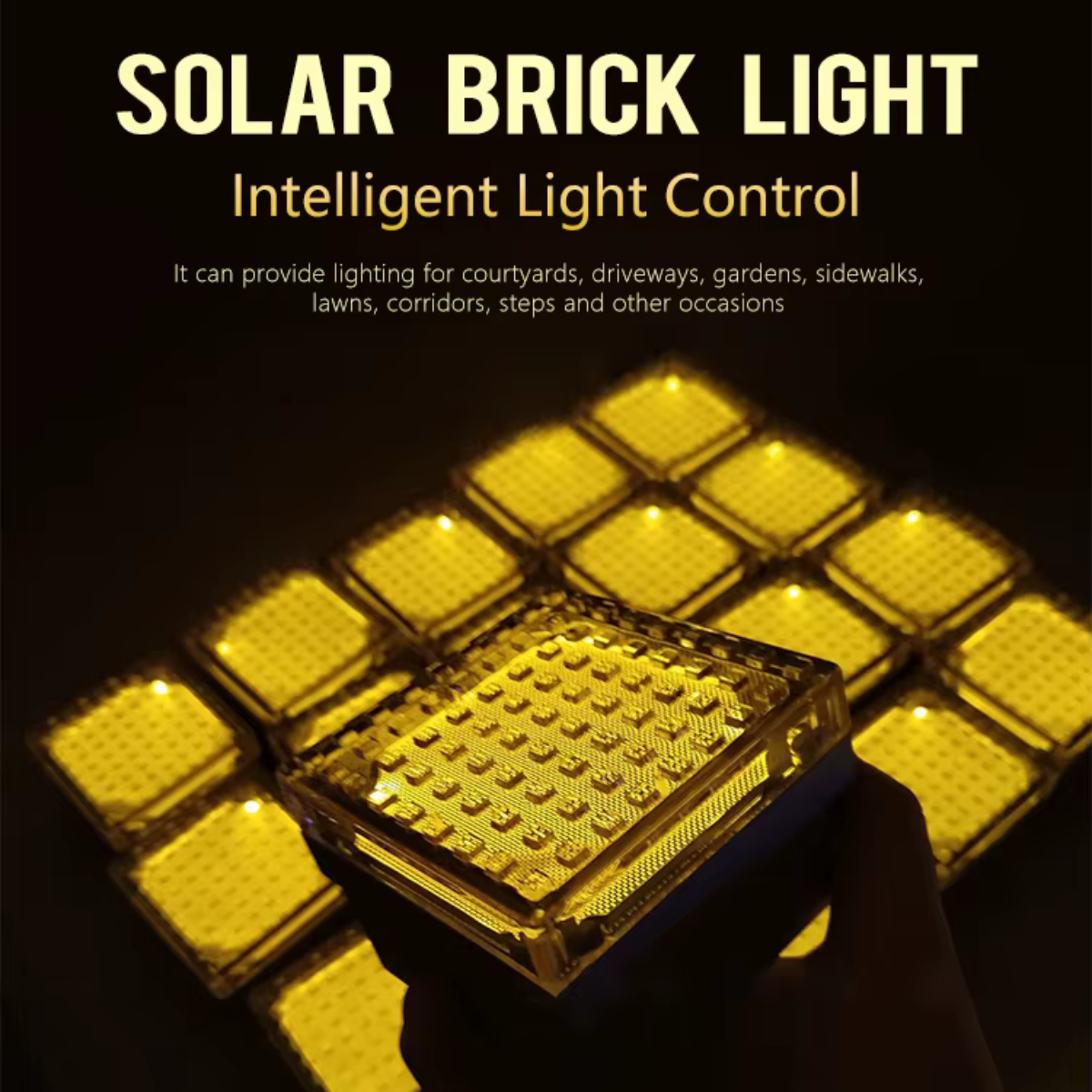 Solar Brick Light