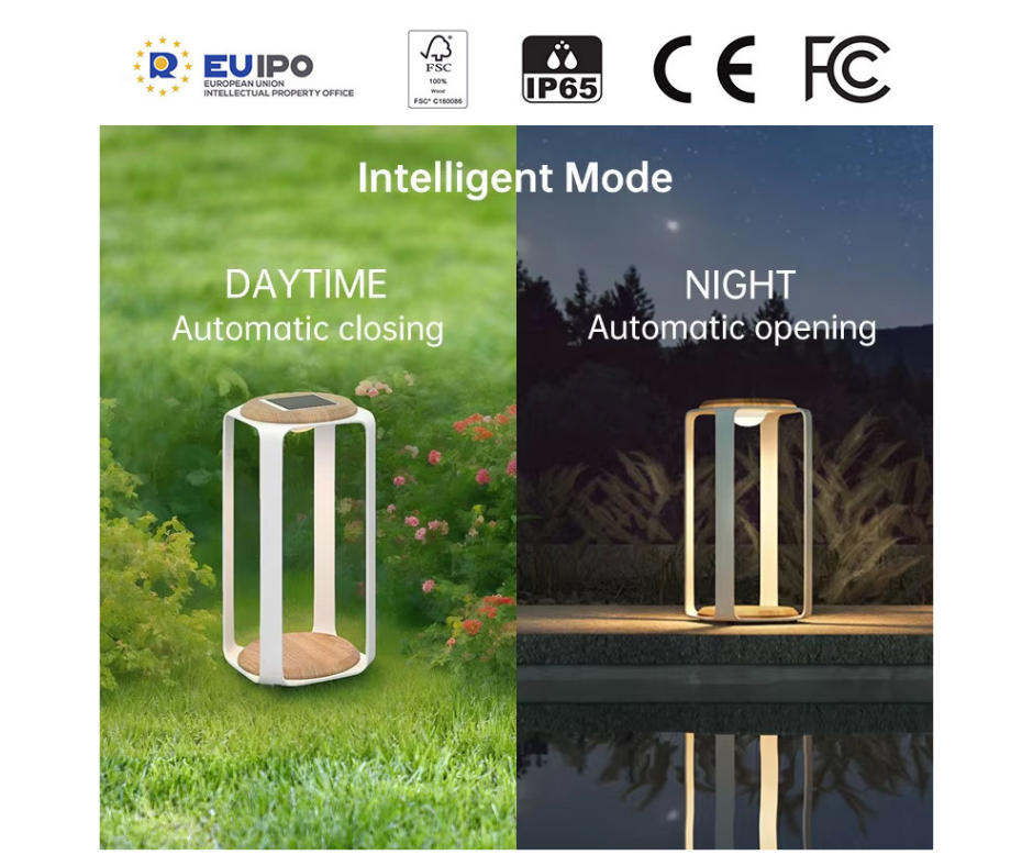 Lampe LED Solaire Jardin