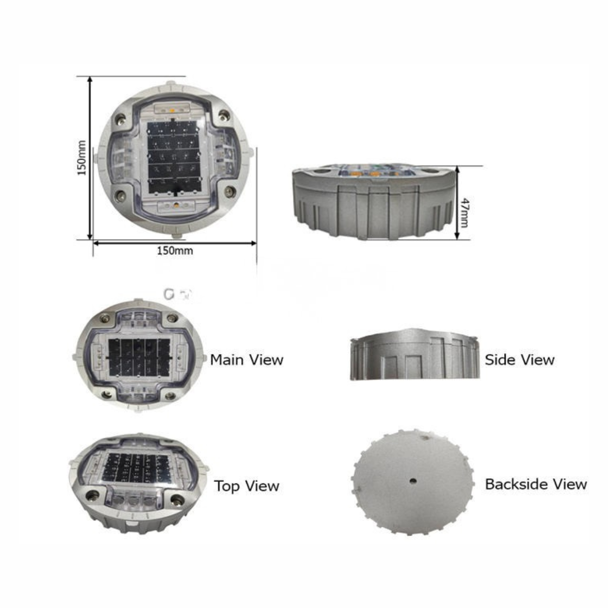 Solar Road Stud Light
