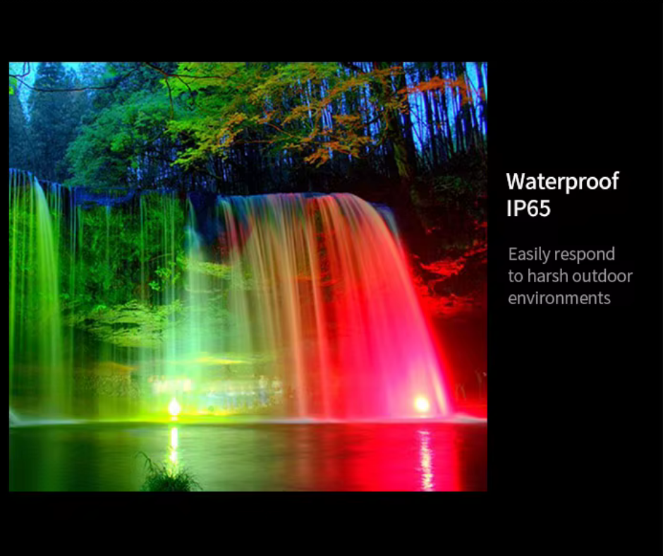 Solar Garden RGB LED Lamp