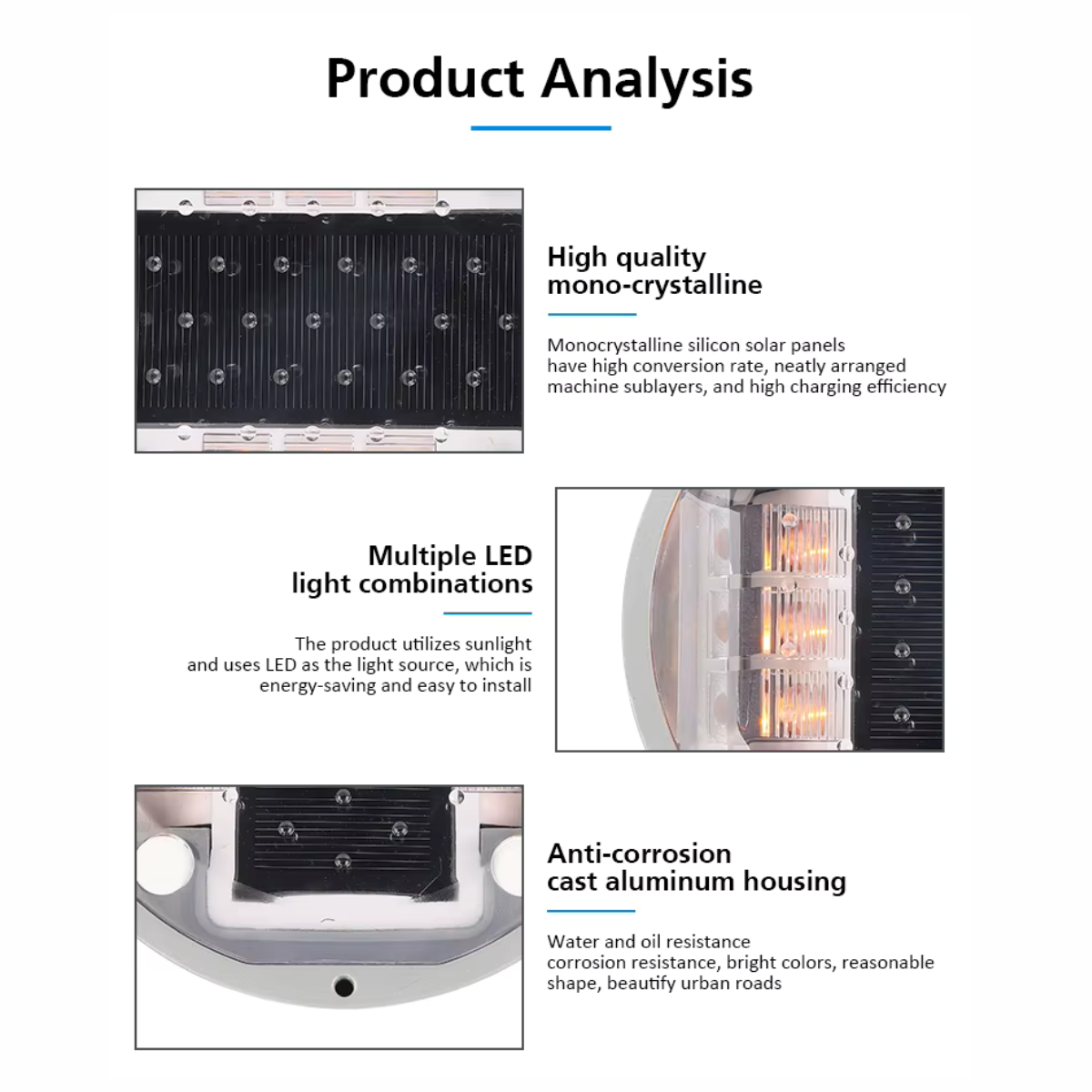 Solar Road Stud Light